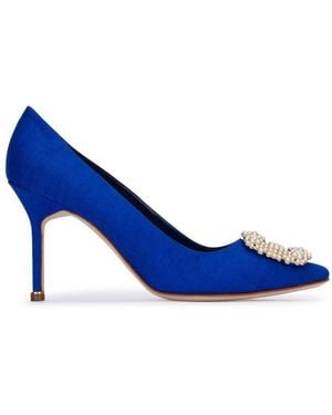 Manolo Blahnik Heeled Shoes - Blue