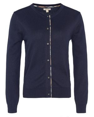 Barbour Cardigan - Blue