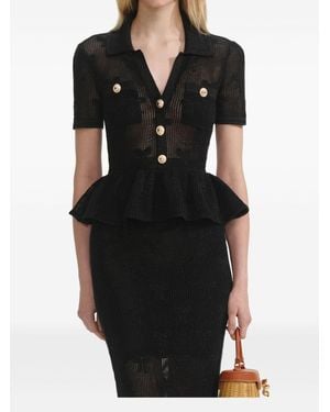 Self-Portrait Dresses - Black