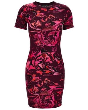 Versace Jeans Couture Dresses Black - Red