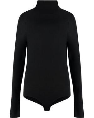 Victoria Beckham Knit Bodysuit - Black