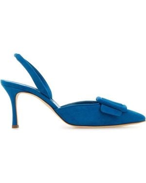 Manolo Blahnik Heeled Shoes - Blue