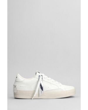 Crime London Sk8 Deluxe Sneakers - White