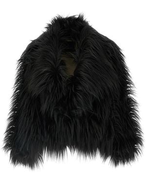 BB COUTURE Eco Fur Long Hair - Black