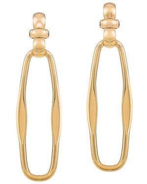 FEDERICA TOSI 'Sylvie' Metallic Earings With Rear Hook Closure And Pendant Design