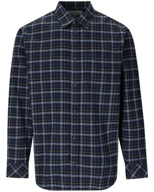 Carhartt L/s Widmark Check Blue Shirt