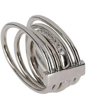 Panconesi "Solar Crystal" Ring Accessories - Grey