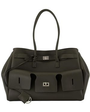 Balenciaga Bel Air Carry All Medium Purse - Black