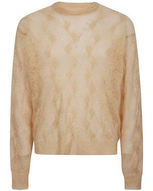 Stussy Wool Blend Jumper - Natural