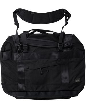 Porter-Yoshida and Co "Booth Pack 3Way" Duffle Bag - Black