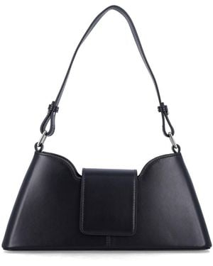 Justine Clenquet Marla Leather Bag - Black