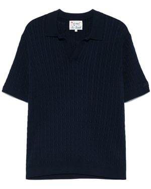 Mc2 Saint Barth 'Sloan' Polo Shirt - Blue