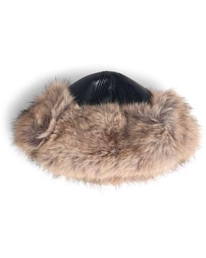 Stand Studio 'Sable' Eco Leather Hat - Multicolour