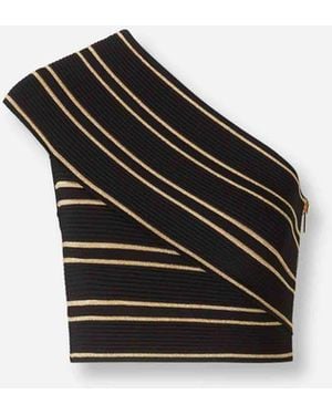 Balmain Top Cross Listing - Black