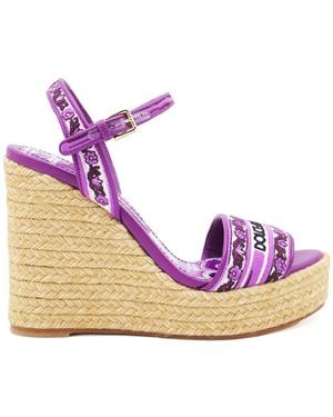 Dolce & Gabbana Flat Shoes - Purple