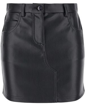 Semicouture Floriane Miniskirt in Black | Lyst