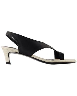 TOTEME Heeled Sandals - Black
