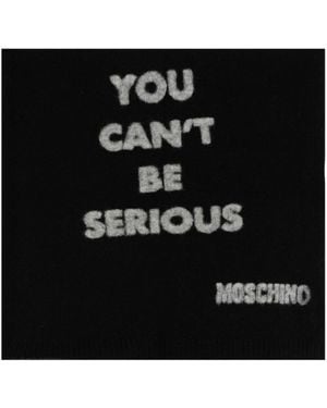 Moschino Scarves - Black