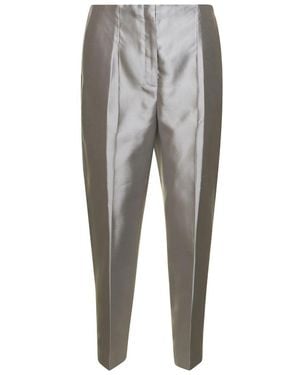 Theory Cigarette Pants - Gray