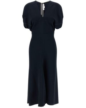 Victoria Beckham 'Edith' Dress - Blue