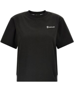 Moncler Embossed Logo T-Shirt - Black