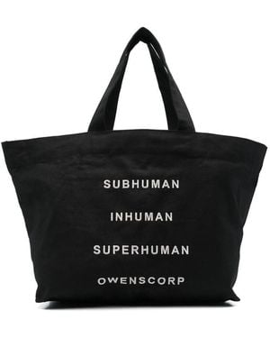 Rick Owens Beach Tote Bag - Black