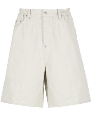 DSquared² Icon Ice Surfer Bermuda Shorts - White