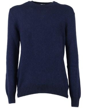 Sette Fili Cashmere Girocoll - Blue
