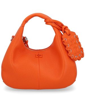 Ganni "Hobo" Bag - Orange