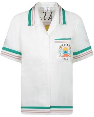 CASABLANCA Shirts - Blue