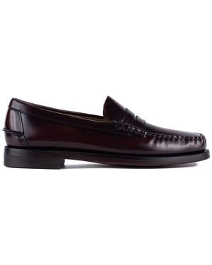 Sebago Dan Po Burgundy - Black