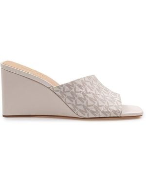 Michael Kors Wedge Sabot Sandal - Yellow