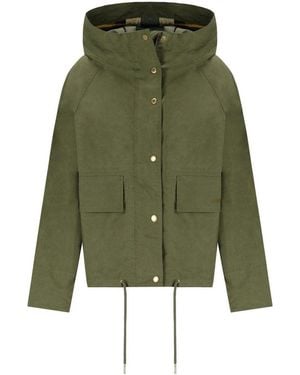 Barbour Nith Showerproof Green Jacket