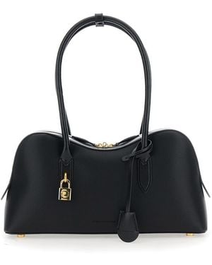 Stella McCartney Stella Ryder Medium Bag Embossed Grainy Eco Alter Mat - Black