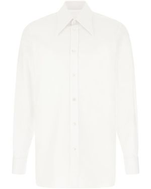 Maison Margiela Poplin Shirt - White