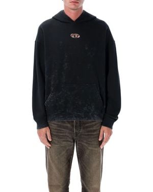 DIESEL S-Boxt-Hood-T10 Hoodie - Blue