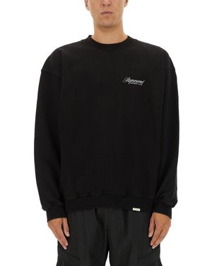 Represent "owners Club Script" Sweatshirt - Black