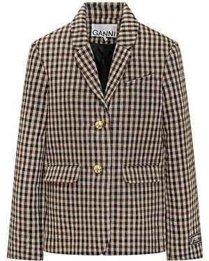 Ganni Jacket - Brown