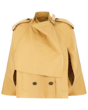 Burberry Coats - Natural