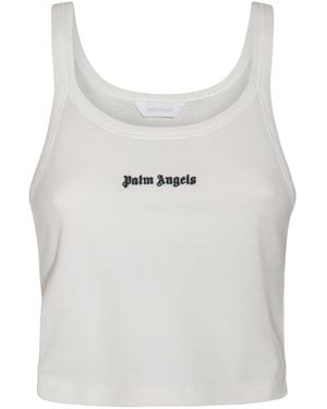 【関税＆送料込み】Palm Angels T-Shirts & Tank Tops PALM ANGELS - 【23SS】グラフィック パームツリー Tシャツ