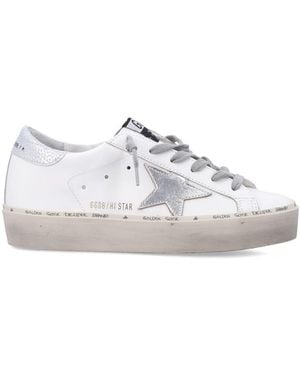 Golden Goose Hi Star - White