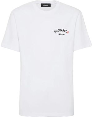DSquared² T-Shirts And Polos - White