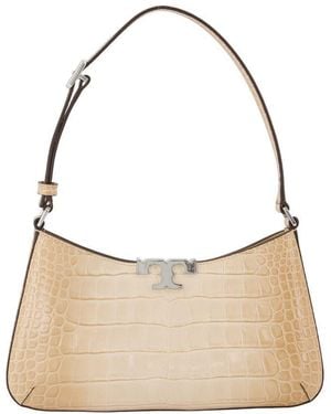 Tory Burch Eleanor Slim Crossbody - Natural