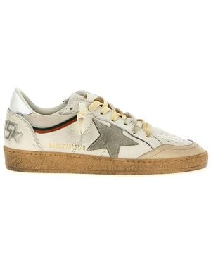 Golden Goose 'Ball Star Double Quarter' Trainers - Multicolour