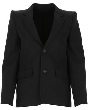 ジャケット BALENCIAGA BLACK VISCOSE BLEND BLAZER DRESS Balenciaga Black Viscose Blend Blazer Dress – LOZURI®