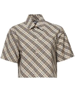 Burberry Shirts - Gray