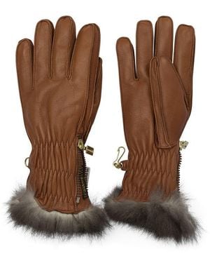 Restelli Ski Gloves "269" - Brown