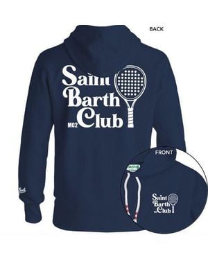 Mc2 Saint Barth 100% Cotton Cozy Sweater - Blue