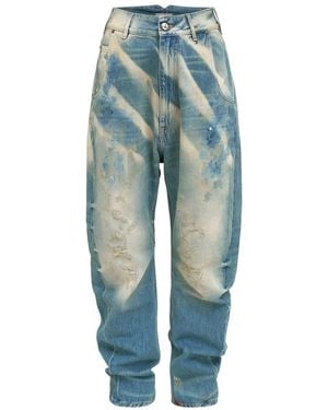 Vivienne Westwood Buckle Back Jeans - Blue