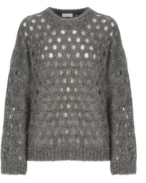 Brunello Cucinelli Sweaters - Grey